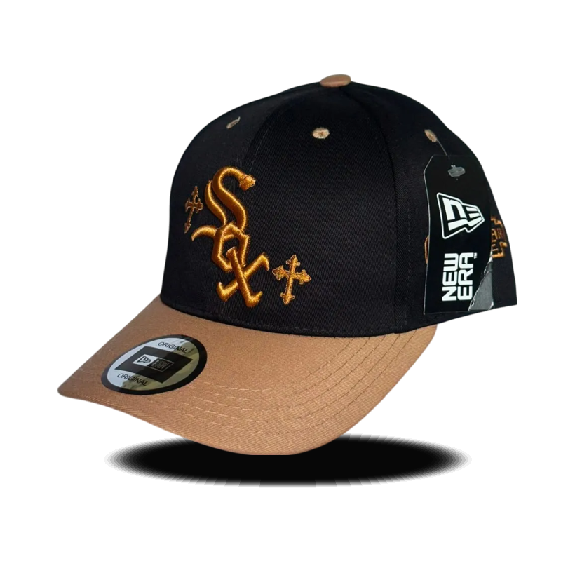 Gorra White Sox Cross Gold