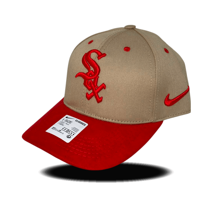 Gorra White Sox Rojo Camel