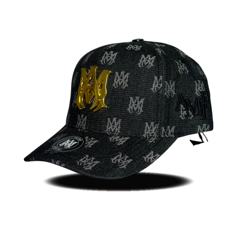 Gorra Amiri MA Monogram Gold